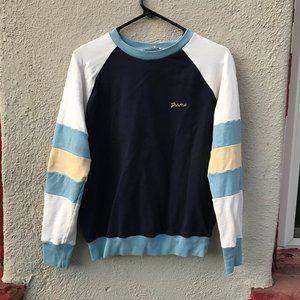 Frame color block sweatshirt - small